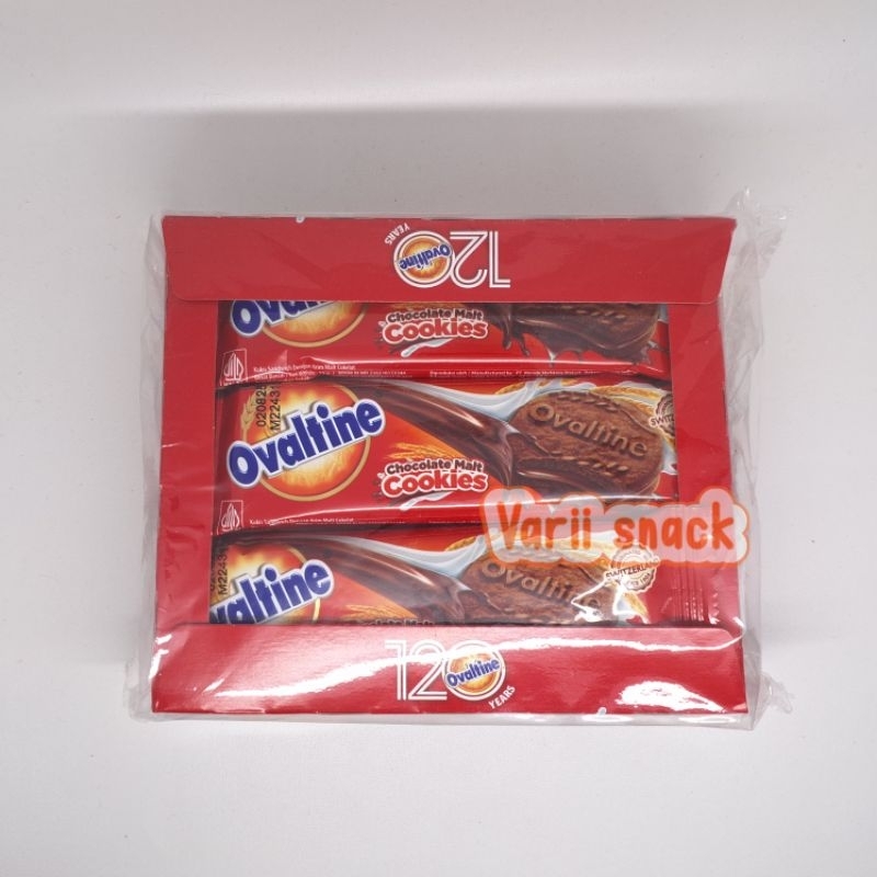 

OvalTine Biskuit Chocolatte Malt Cookies 1 Pak 12 pcs