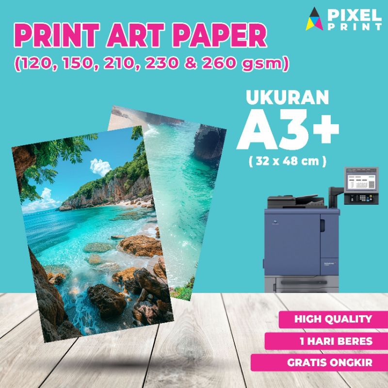 

Print Art Paper A3+ (120 - 260gsm)