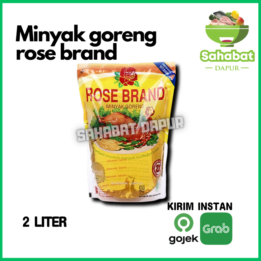 

Minyak RoseBrand 2 Liter Pouch