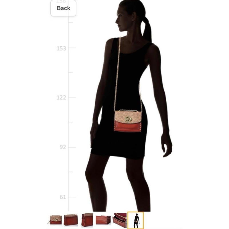 PL coach Parker mini tan rusk 18 butik  authentic