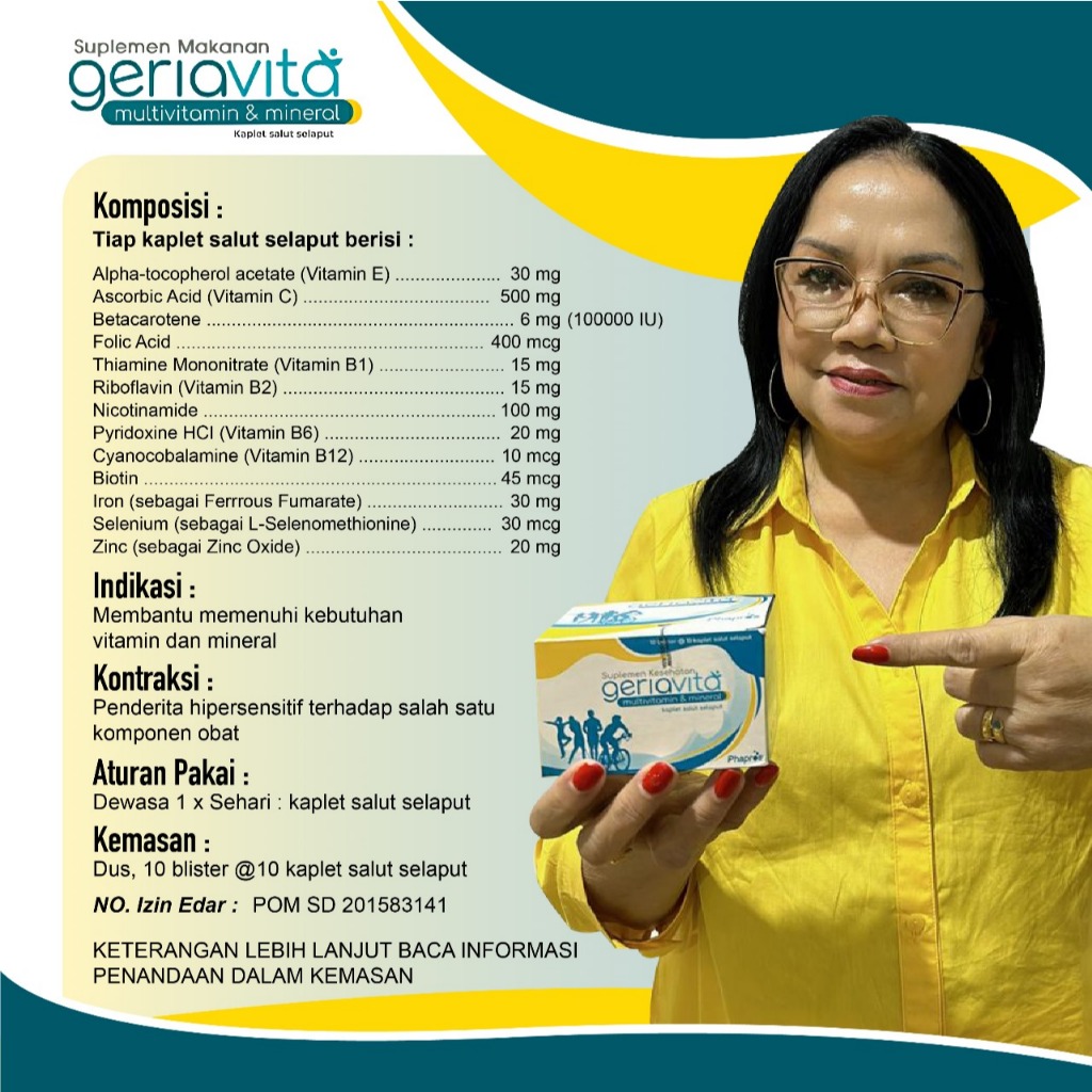 GERIAVITA SUPLEMEN LANSIA