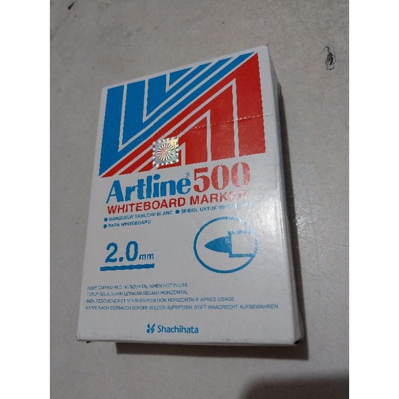 

SPIDOL WHITEBOARD MARKER ARTLINE 500 (spidol bisa dihapus)