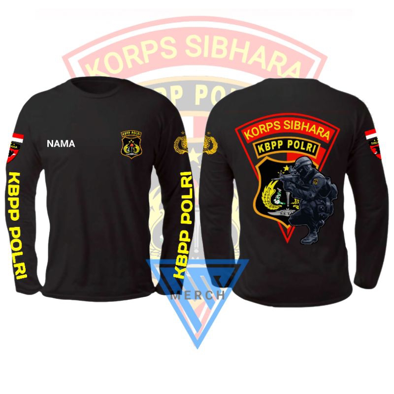 Kaos Sibhara KBPP Polri New Logo Premium