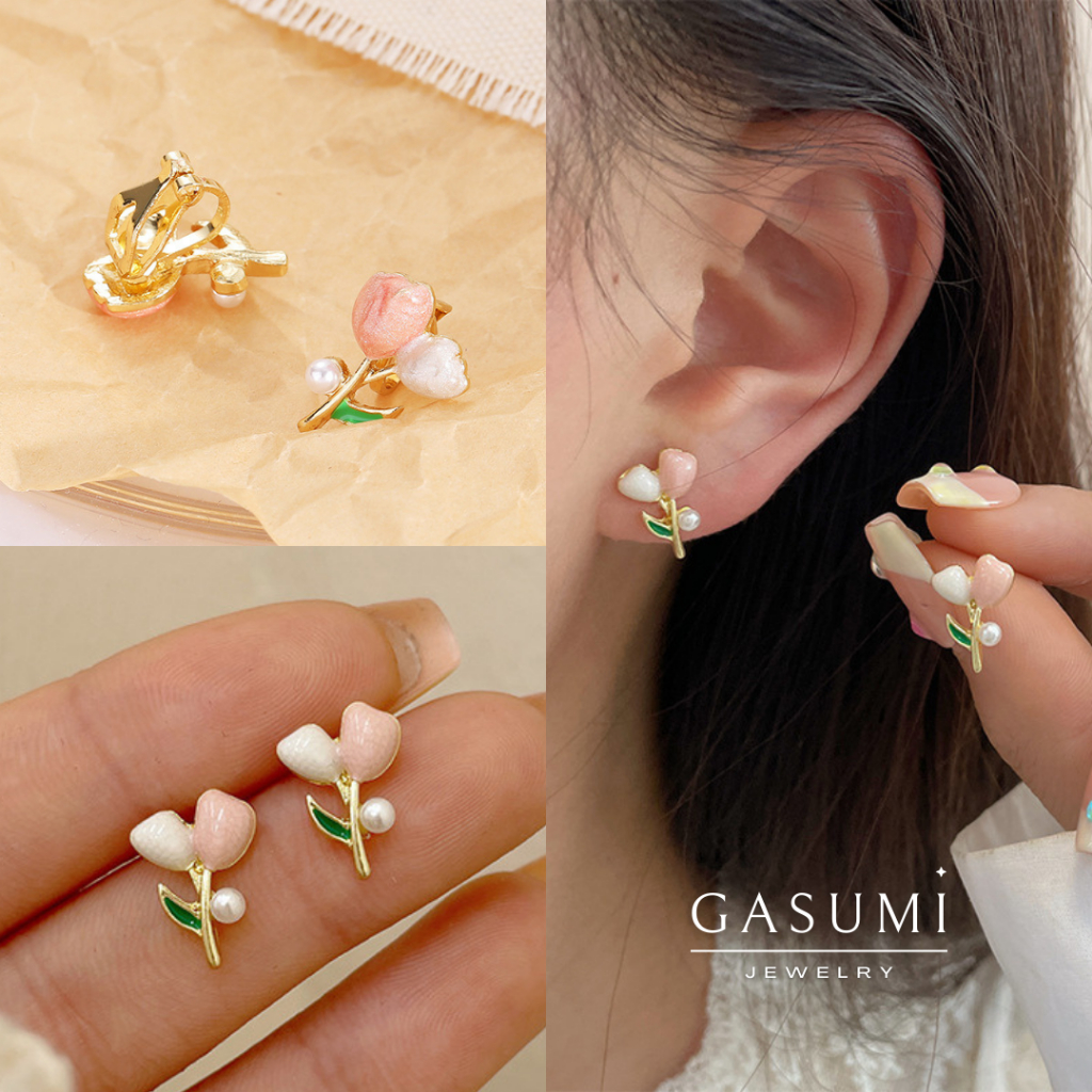 PEVITA - Anting Jepit Tanpa Tindik Earclip Clip Earrings Klip Anting Giwang Klep No Pierced Earring 