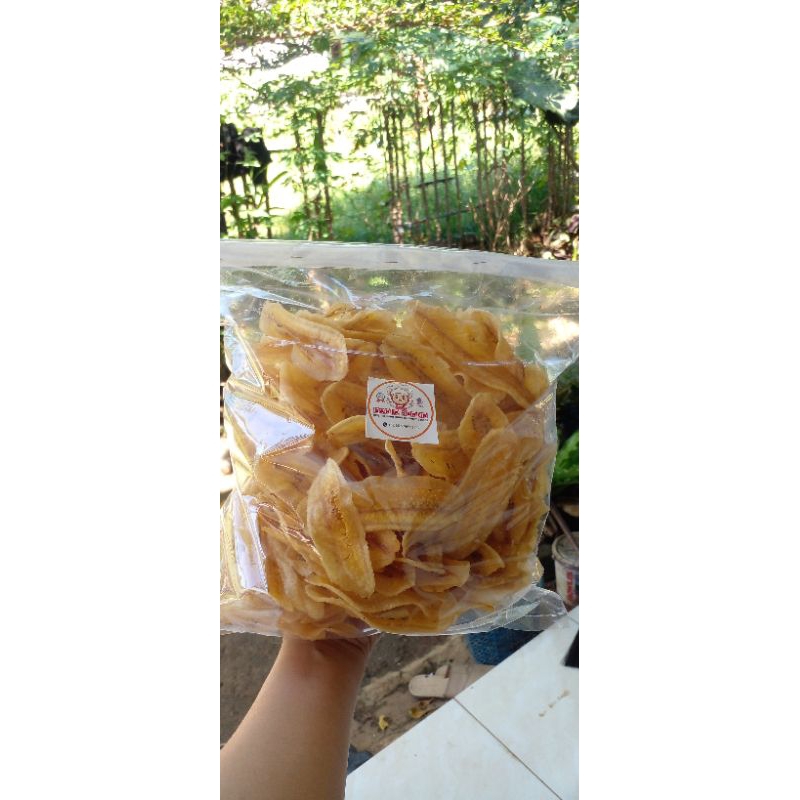 

Keripik pisang KEPOK gurih asin 250 gram