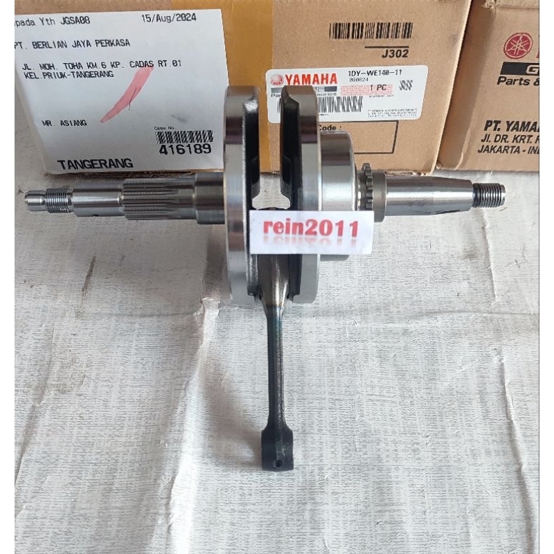 CRANKSHAFT KRUK AS KREK AS JUPITER Z1 VEGA FORCE ASLI ORI YAMAHA 1DY WE140 11