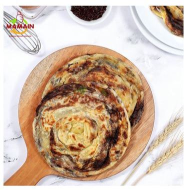 

MAMAIN ROTI MARYAM RASA ORIGINAL atau COKLAT atau PANDAN isi 5pcs /Sarapan sehat dan Instant {Produk Frozen Food}