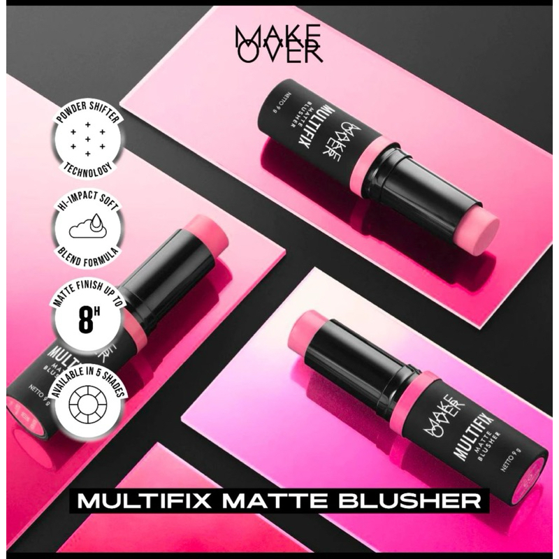 MAKEOVER! Multifix Matte Blusher