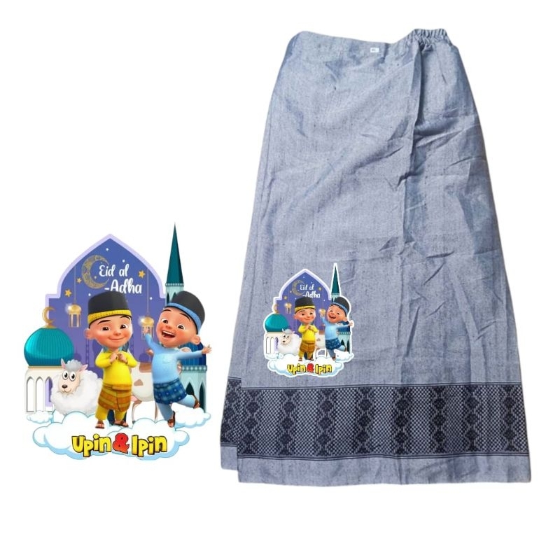 Sarung Anak Laki-laki  Sarung Instan Anak Gambar Upin Ipin  Sarung Anak Kecil