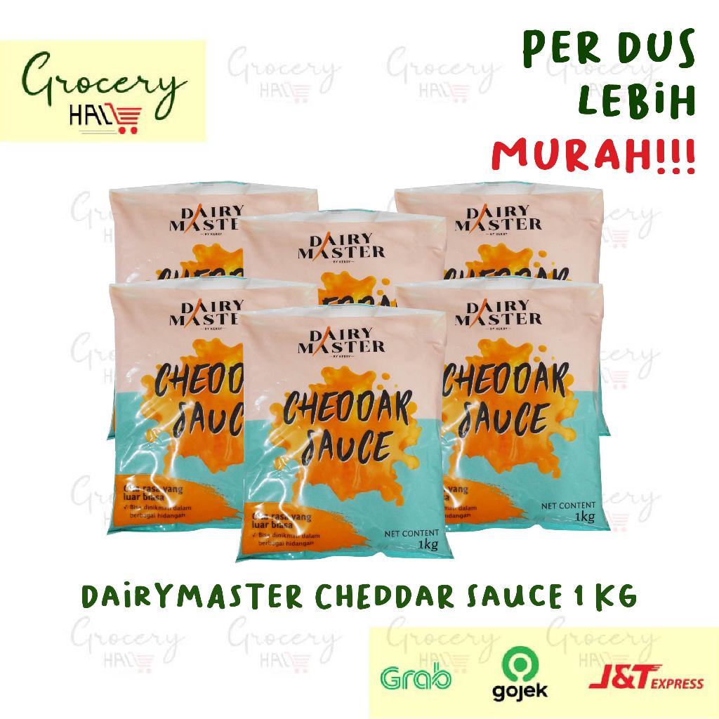 

[ HARGA DUS ] DAIRY MASTER CHEDDAR SAUCE 1 KG