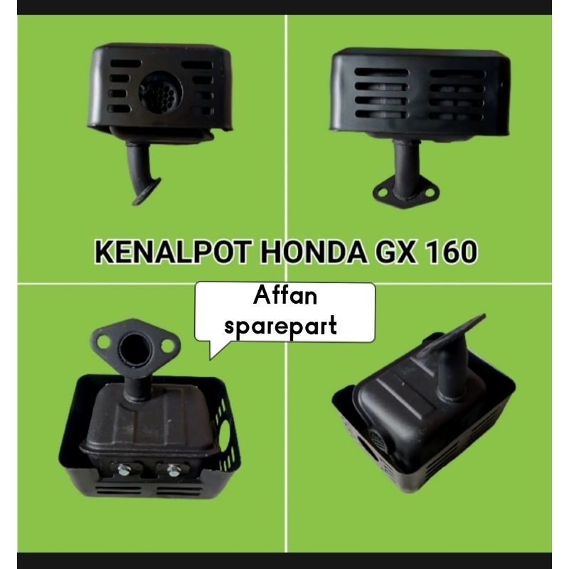 KENALPOT MESIN GX 160 / GX 200 / GX 120 SILINCER GX 160 / GX 200 / GX 120