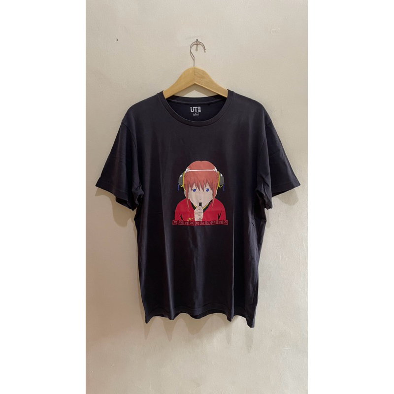 Kaos Uniqlo X Gintama