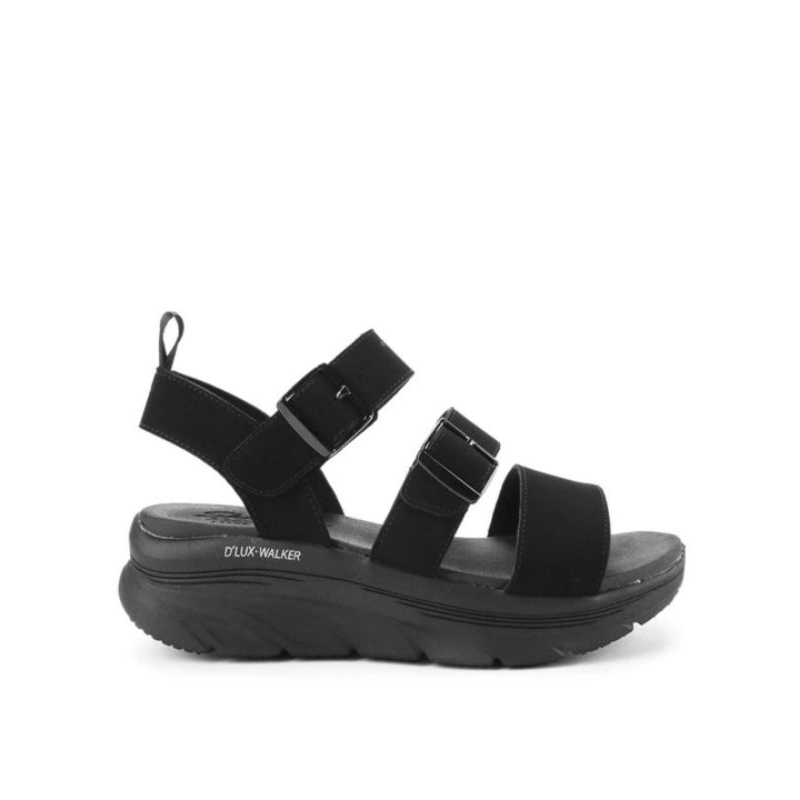 Skechers D'Lux Walker Women's (Black) Sandal