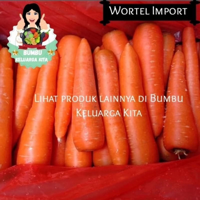 

Wortel import / Berastagi / Brastagi 250Gr