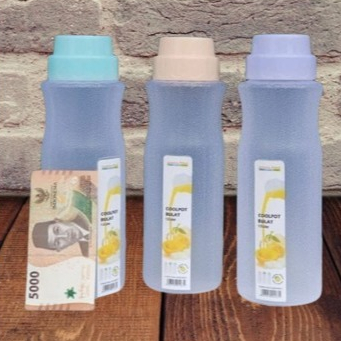 Coolpot Segi Tamarillo Lemony / Botol Kulkas / Botol Minum 1,5 Liter Plastik