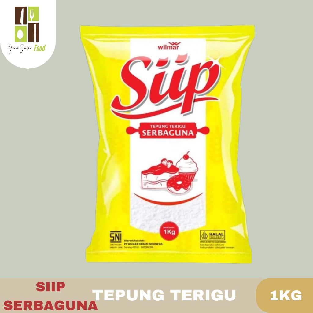 

SIIP / Tepung Siip Serbaguna / Tepung Serbaguna Siip / Kemasan 1kg