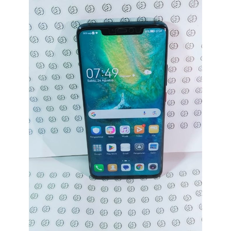 LCD HUAWEI MATE 20 PRO MULUS ORIGINAL COPOTAN
