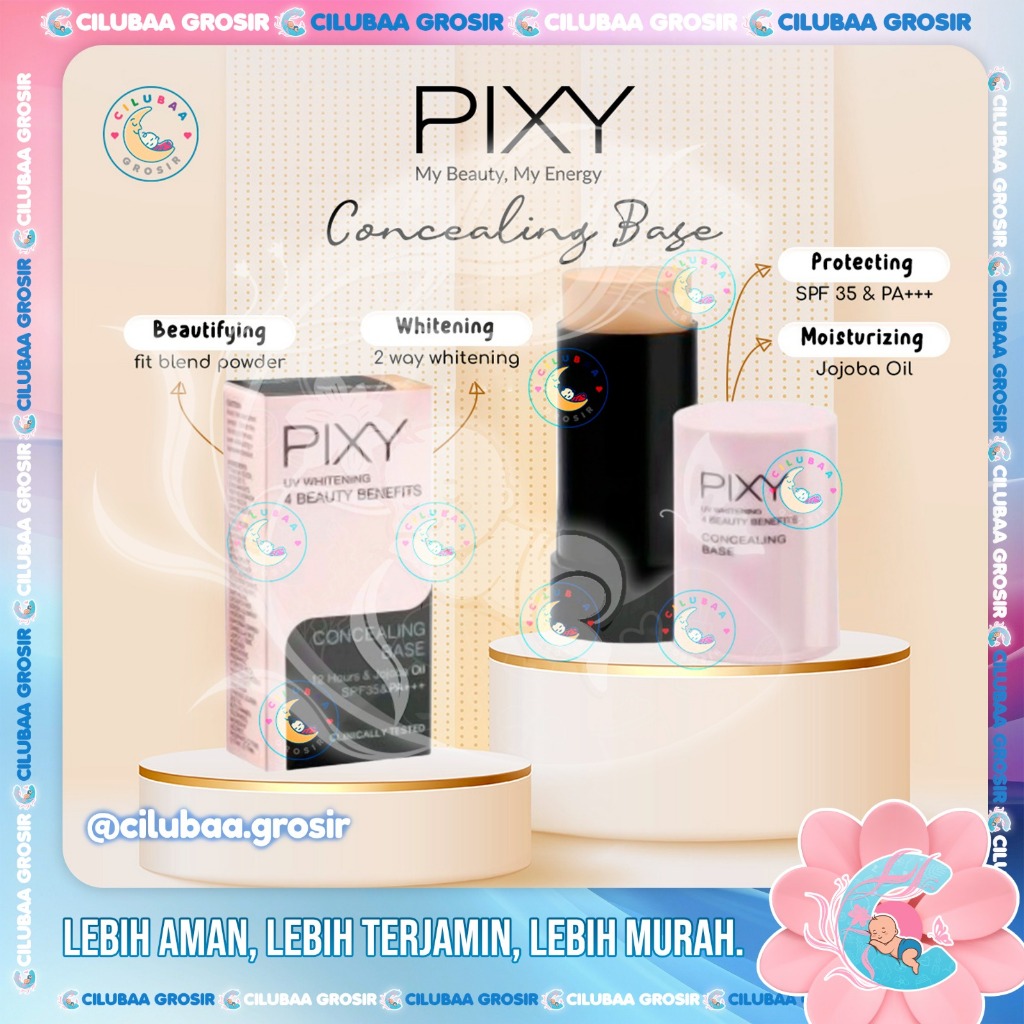 PIXY Concealing Base UV Whitening 4 Beauty Benefits Concealer Stick 9gr