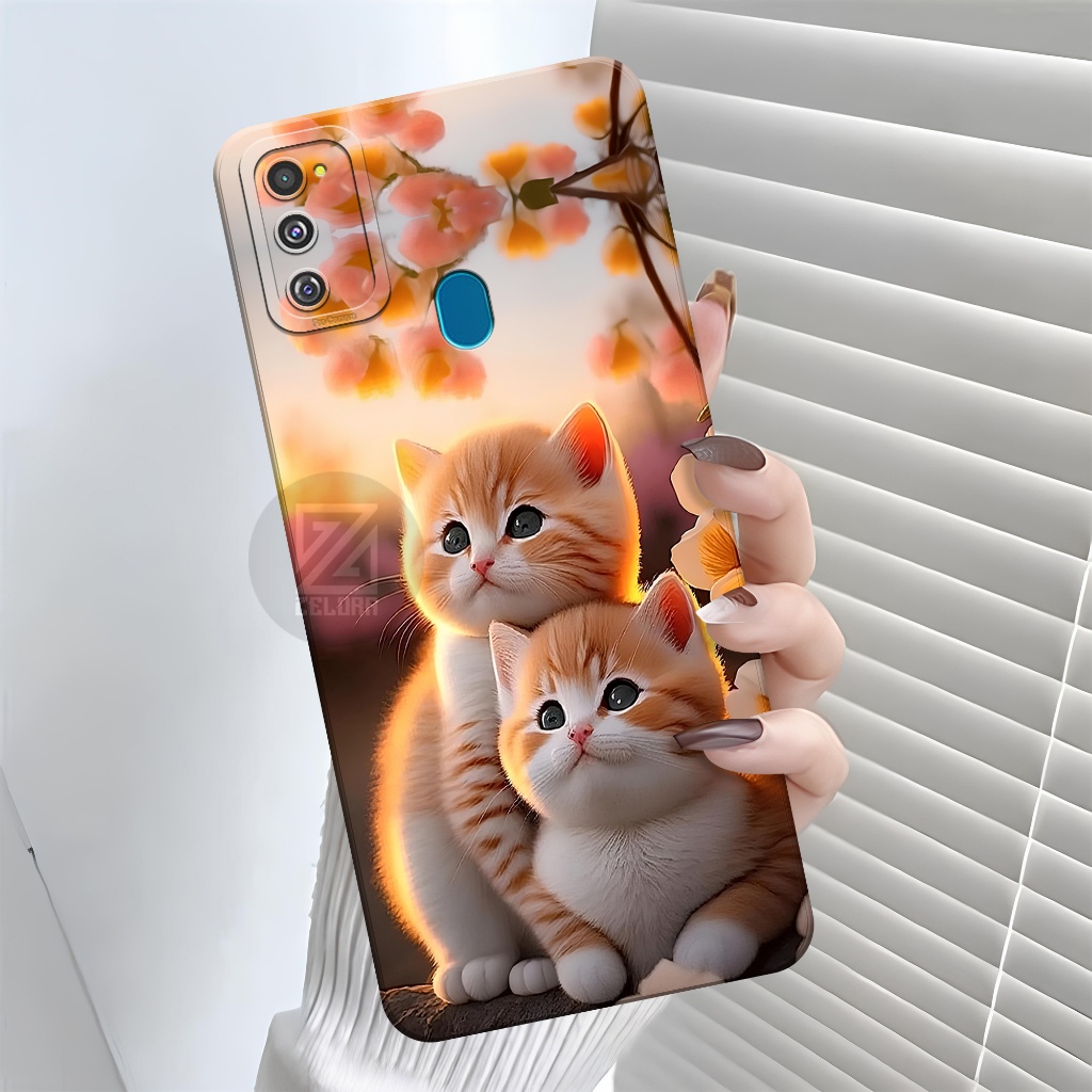 SSCasing Samsung Galaxy M30S ZELORA Fashion Case Kucing Softcase Samsung Galaxy M30S Case Samsung Ga