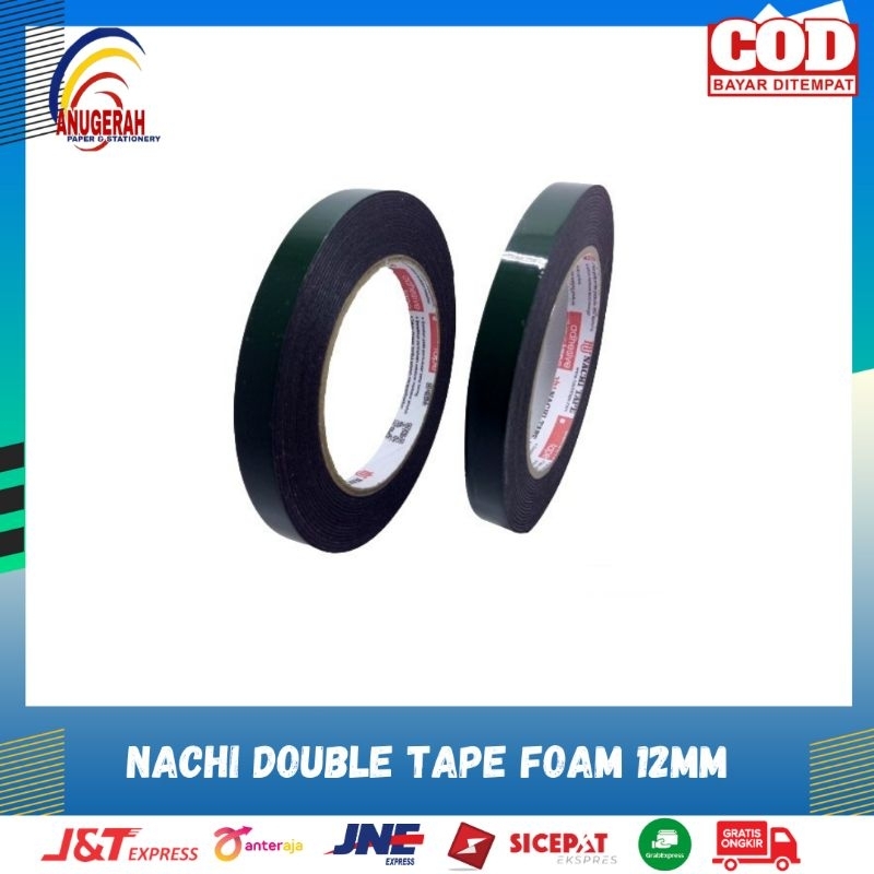 

DOUBLE TAPE NACHI FOAM 1/2X5 12MM (PCS)