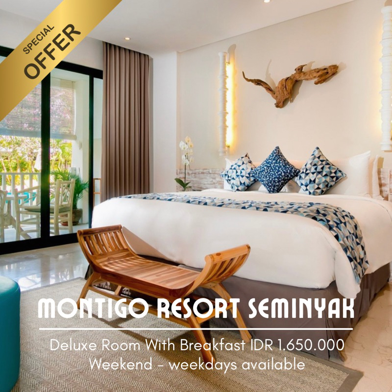 VOUCHER HOTEL MONTIGO RESORT SEMINYAK