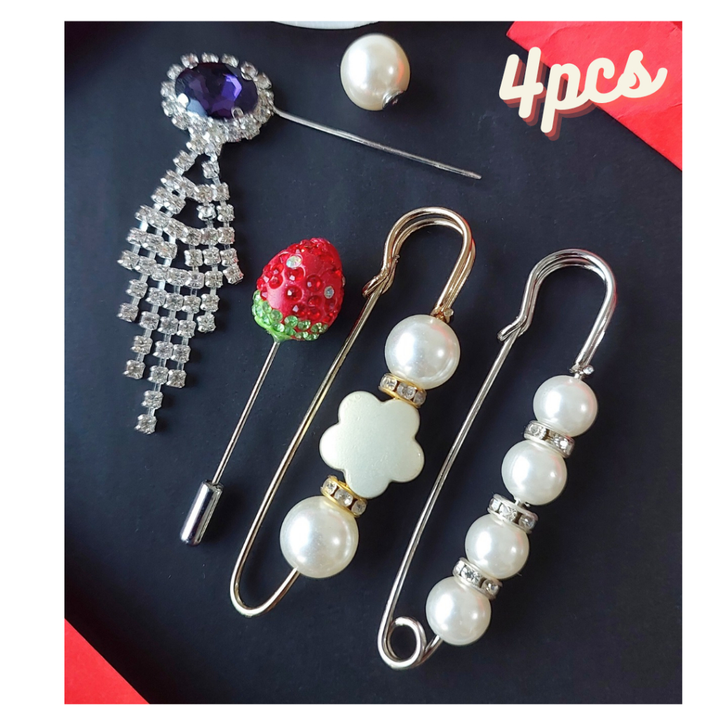 Bros Tuspin Hijab 1 Set Peniti Jilbab Pin Kerudung Grosir