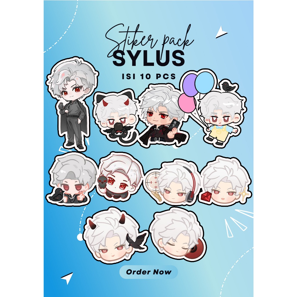 

STIKER SYLUS GAME LOVE AND DEEPSPACE 1 PACK