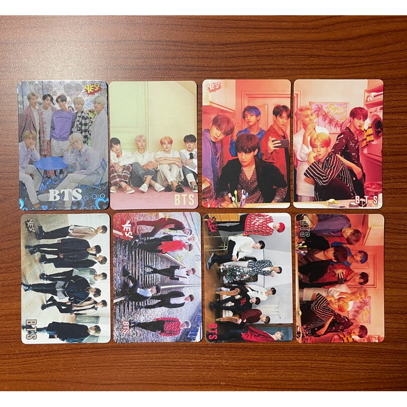 PHOTOCARD PC YESCARD GROUP BTS PART 6