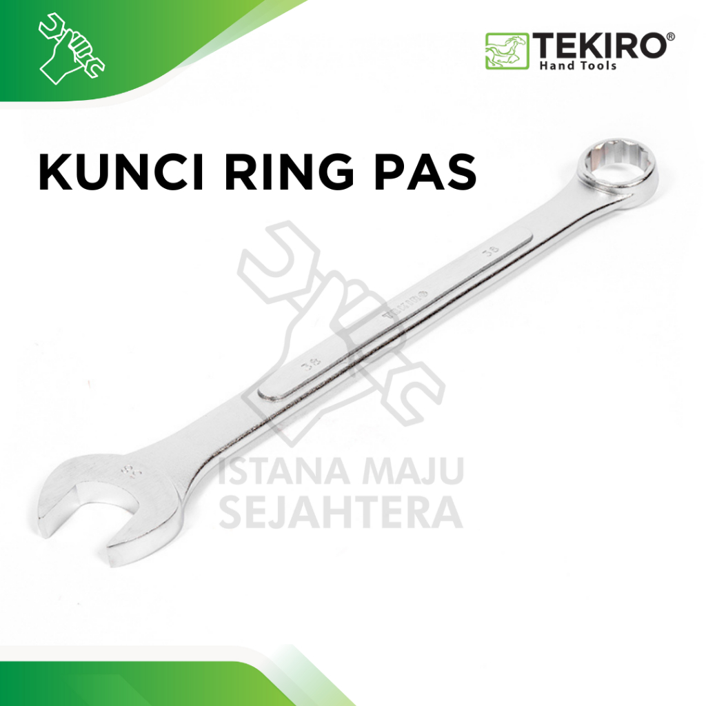 Kunci Ring Pas Tekiro Ecer ( 20mm - 32mm ) TEKIRO