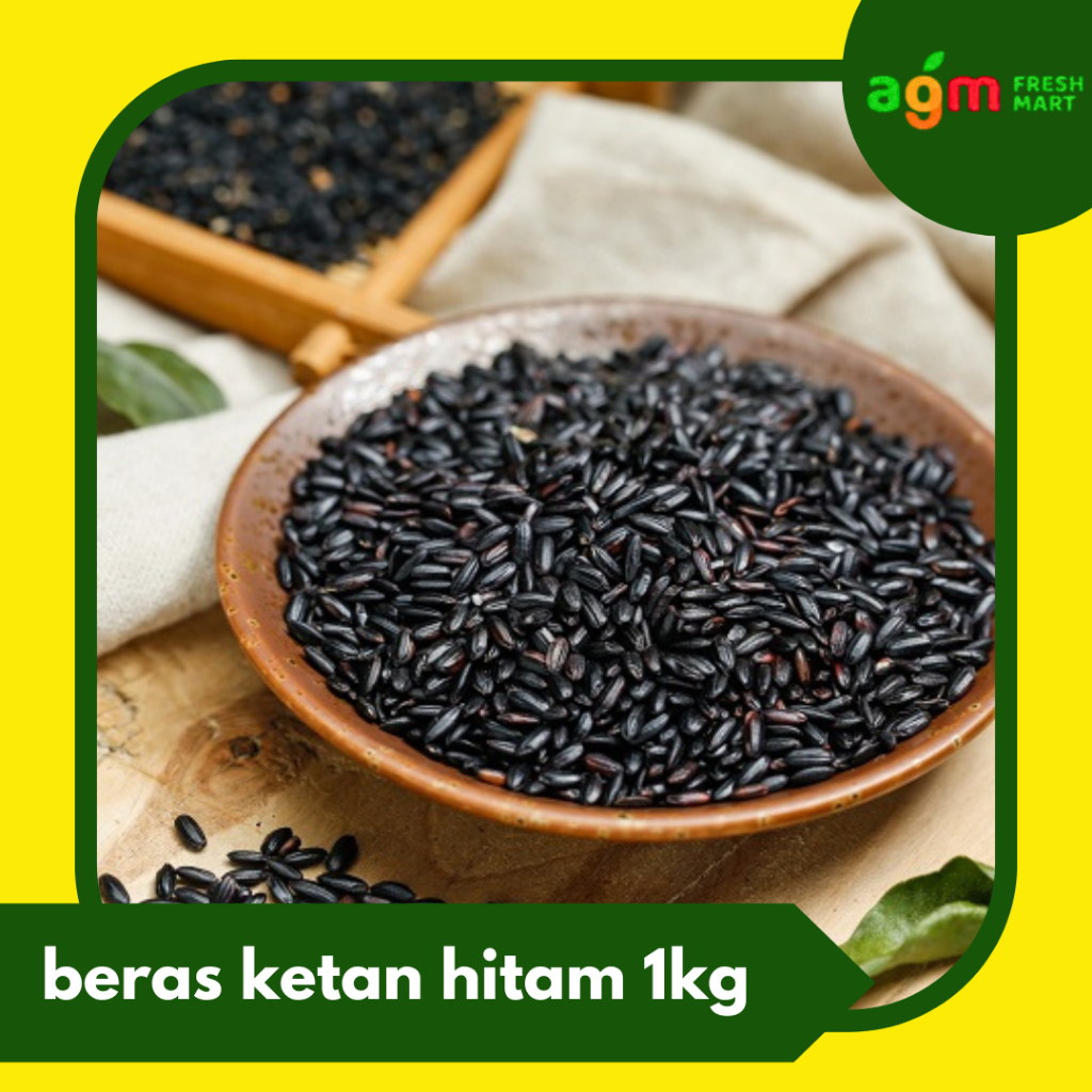 

beras ketan hitam fresh asli