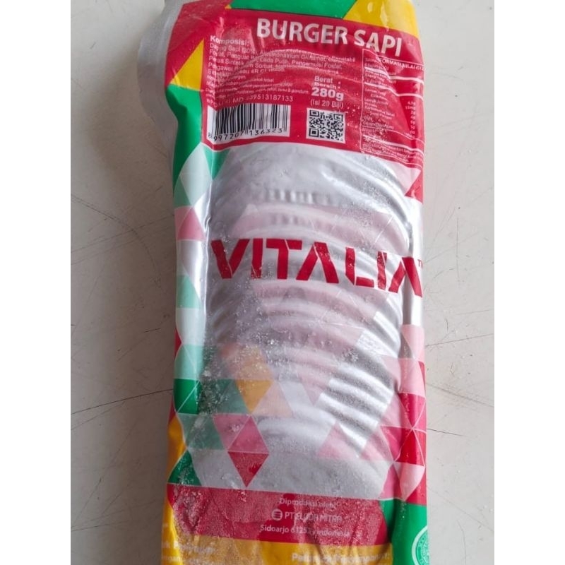 

beef slice / daging slice butger vitalia isi 20