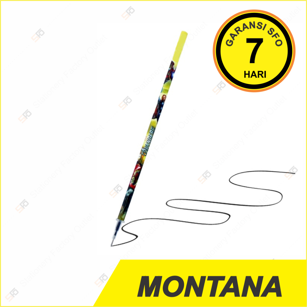 

Refill Pen Gel Karakter Montana - SFO Semarang Official