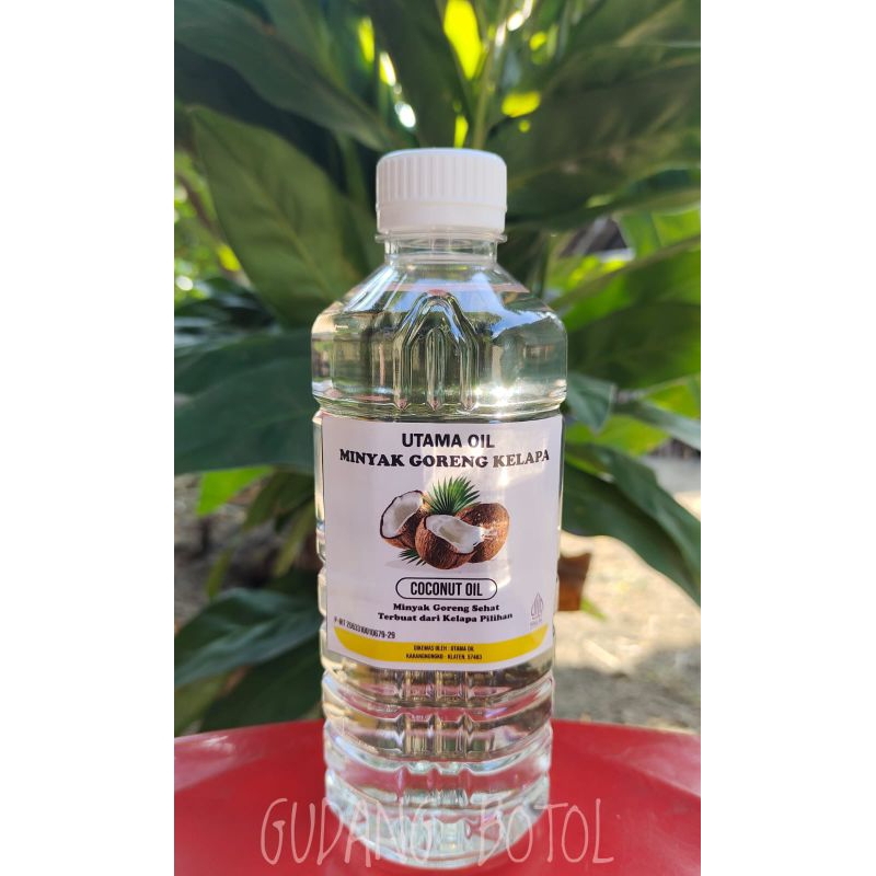 

Minyak Goreng Kelapa murni 100% kualitas premium super jernih volume500 ml