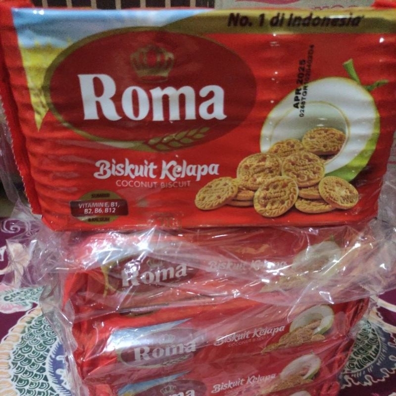 

Roma biskuit kelapa 300gr