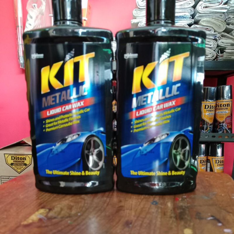 KIT METALLIC CAR WAX PENGKILAP BODY MOBIL