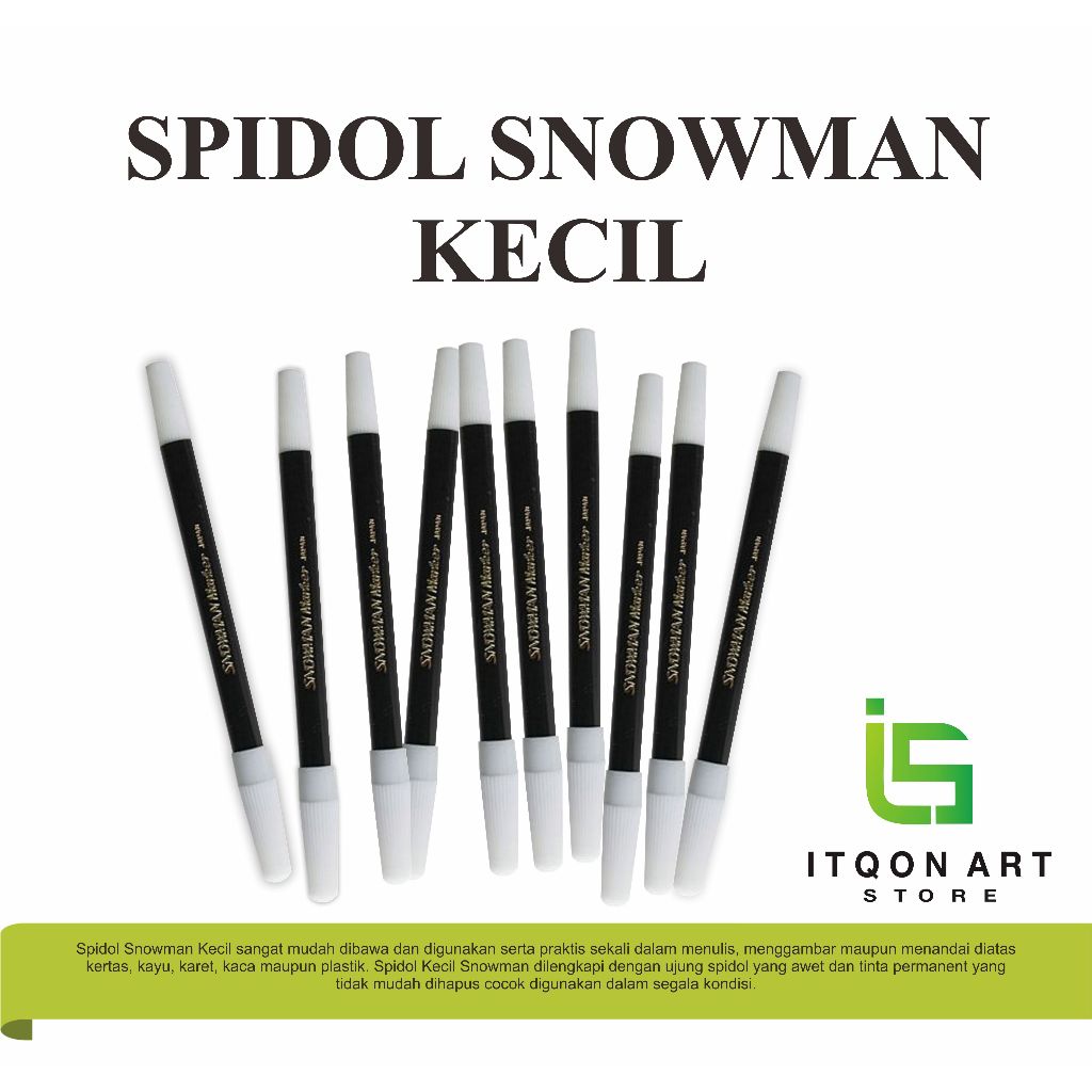 

SPIDOL SNOWMAN KECIL / SNOWMAN MARKER PW-1A / PW1A