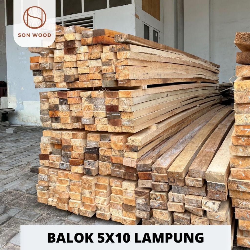 Kayu Balok 5x10 Lampung