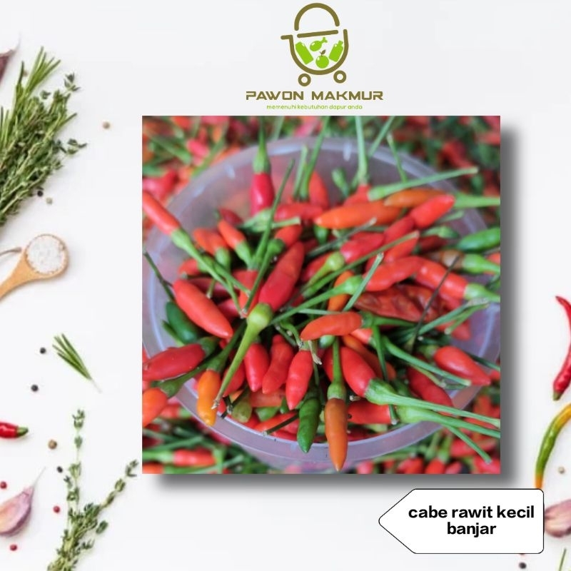 

CABE / LOMBOK RAWIT KECIL 100grm