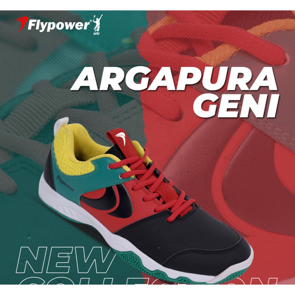 Sepatu FLYPOWER ARGAPURA GENI AGRIPINA Special Limited Edition ARGAPURAGENI 100% Original Badminton 