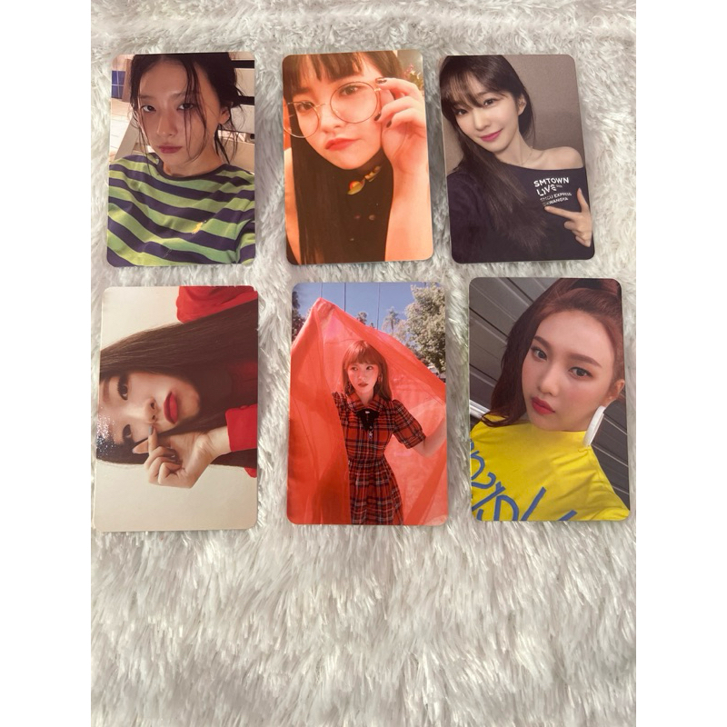 official photocard pc red velvet seulgi yeri irene wendy joy 28 reasons rookie smtown live kwangya a