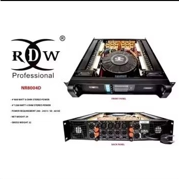 power amplifier RDW NR8004D