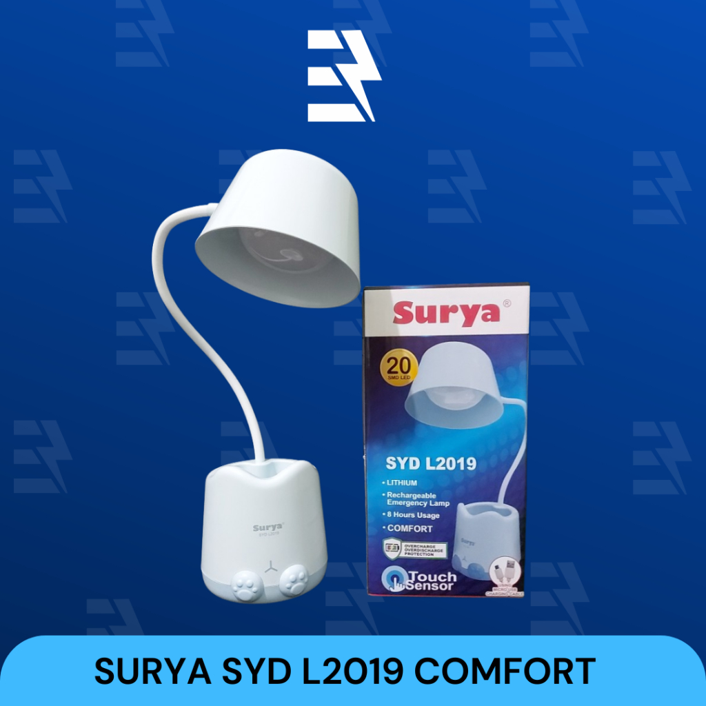 LAMPU BELAJAR / LAMPU MEJA / LAMPU EMERGENCY LED SURYA SYD L2019