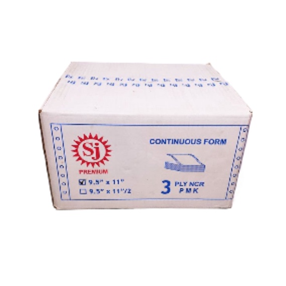 

LWGEO4788 DUS Kertas Komputer Continuous Form 3 Ply 95 X 11 Full Bagi 2 Sinar Jaya SJ Premium MURAH