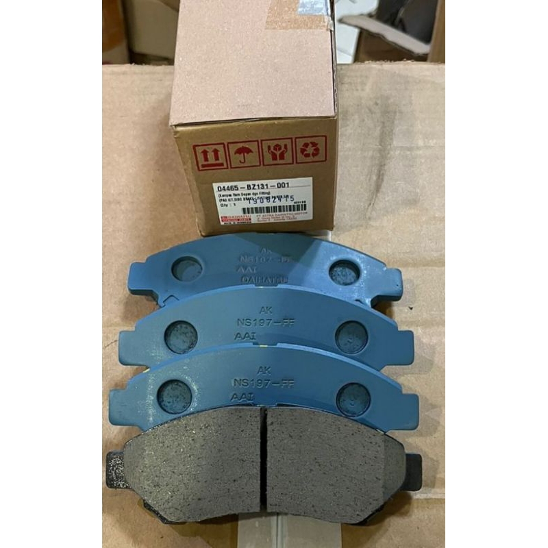Kampas Rem Depan/Brake Pad Daihatsu Grand Max, Luxio Asli Daihatsu