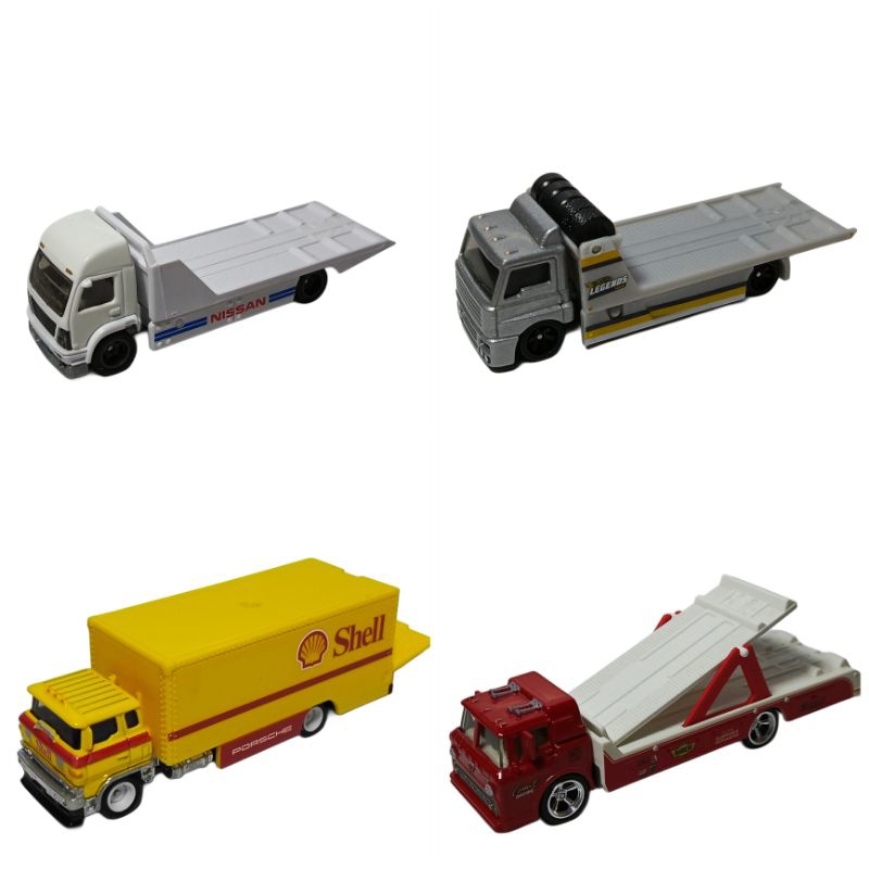 HOT WHEELS TOWING AEROLIFT TEAM TRANSPORT TRUCK