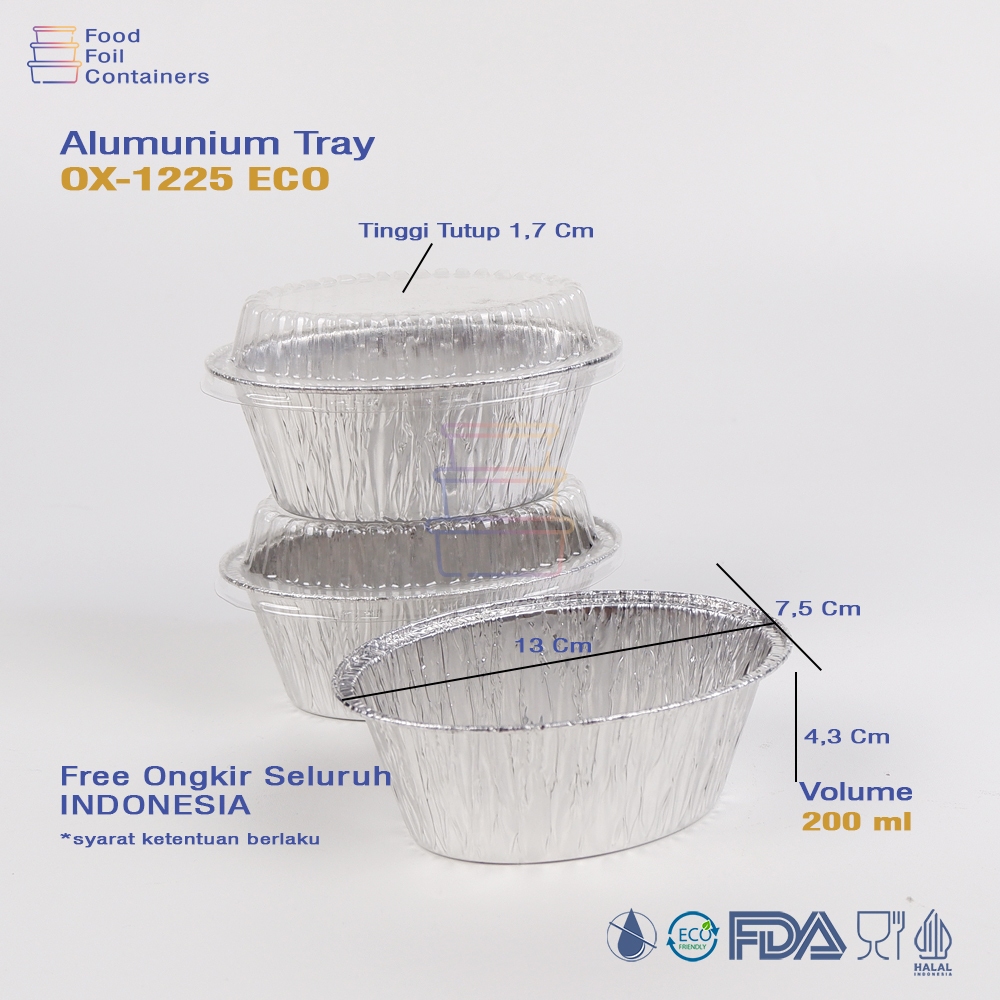 alumunium foil cup OV230 (zuppa soup )