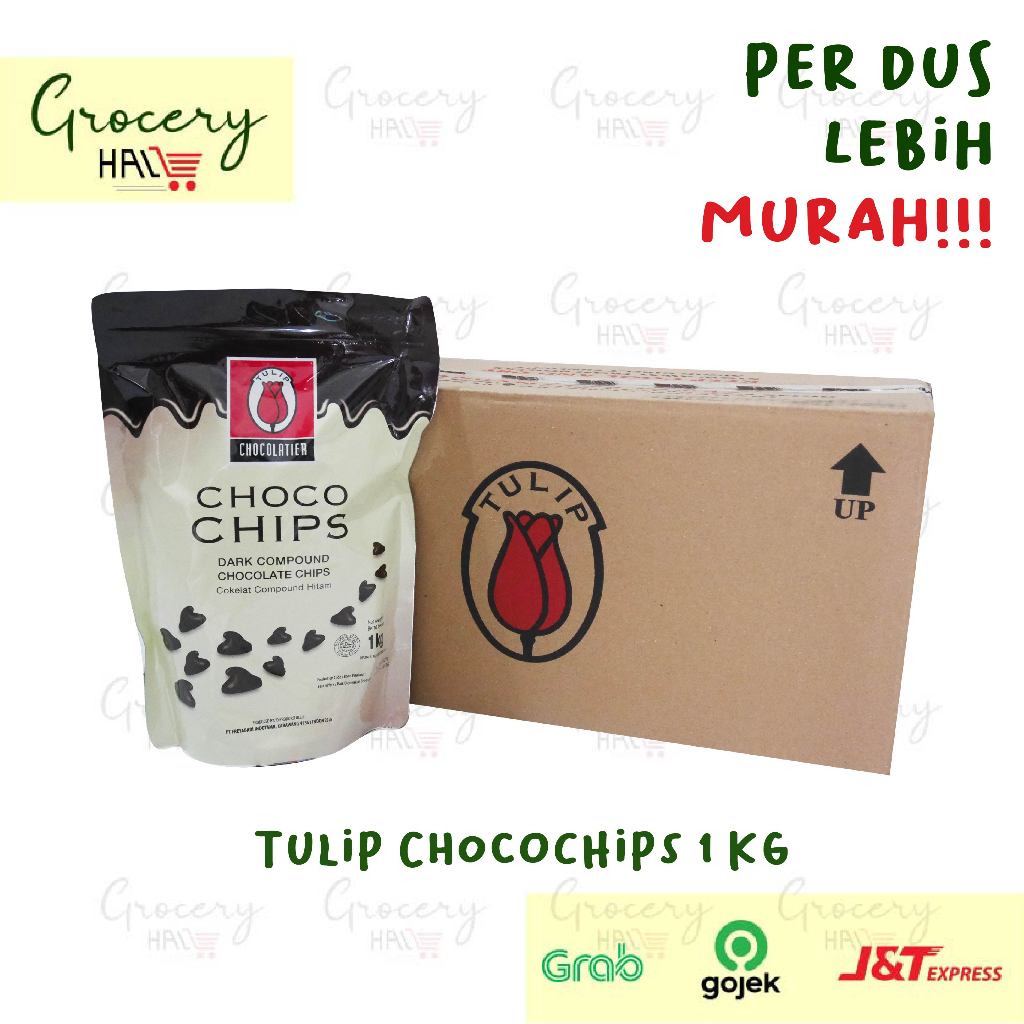 

[ HARGA DUS ] TULIP CHOCOCHIPS PREMIUM 1 KG