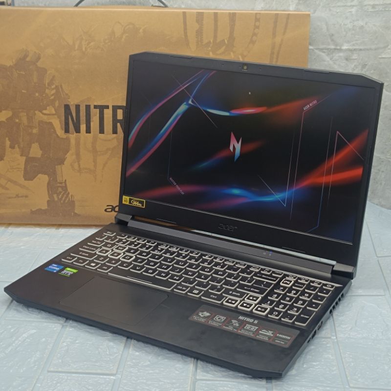 LAPTOP ACER NITRO AN515-57 INTEL CORE I5-11400H RAM 8 GB SSD 512 GB