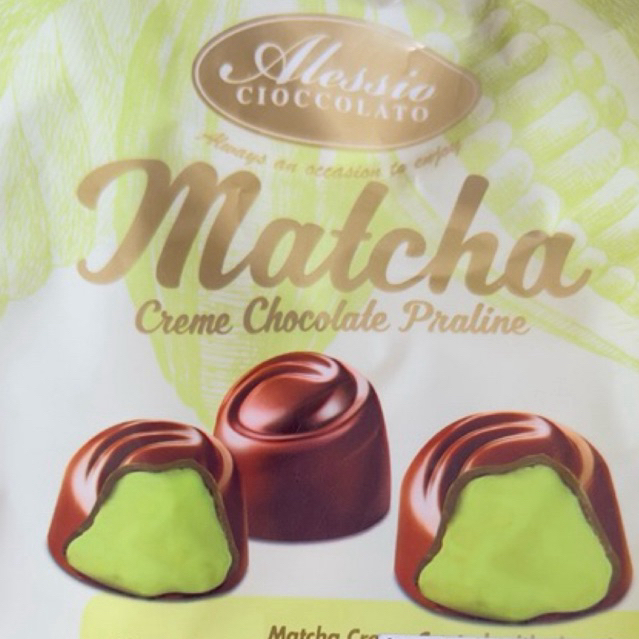 

Alessio Cioccolato Creame Chocolate Praline varian Matcha