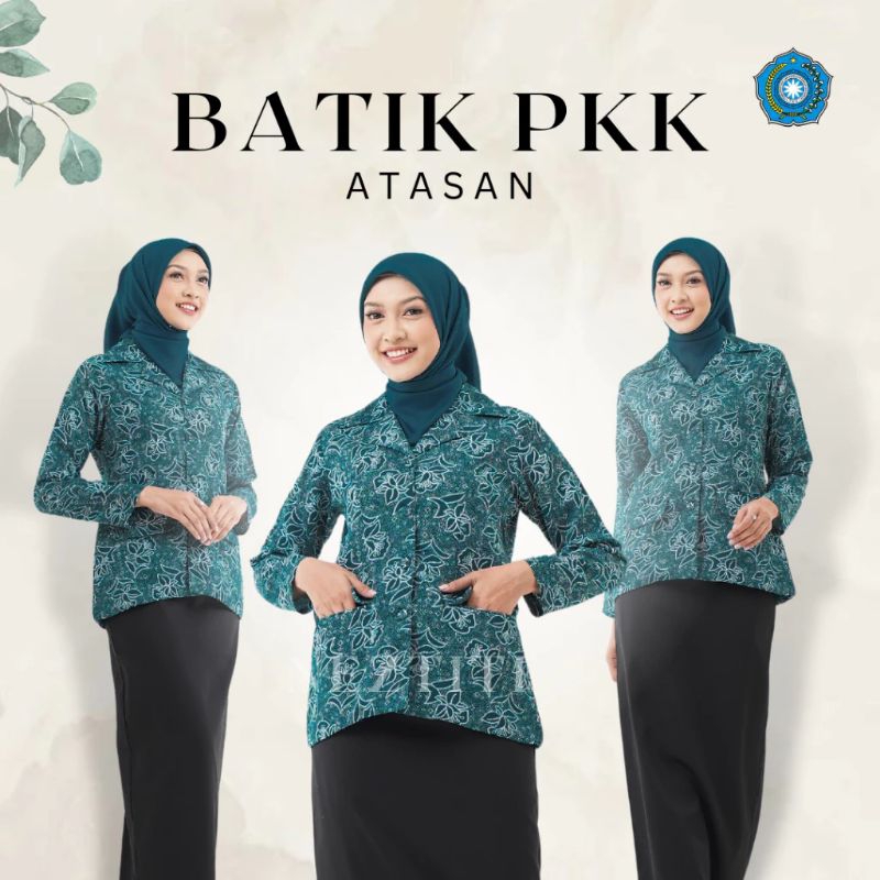 BATIK PKK WANITA SEMI SUTRA HALUS PREMIUM ORIGINAL